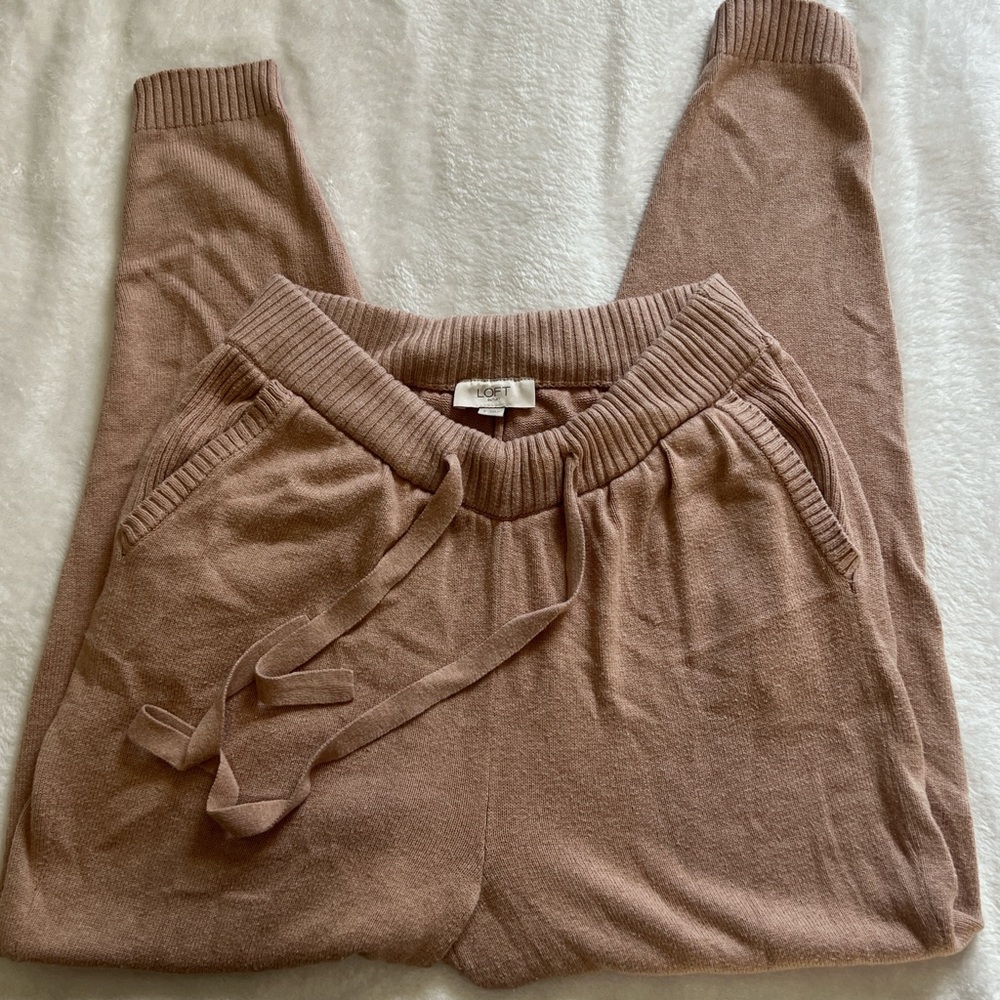 LOFT Soft Knit Joggers